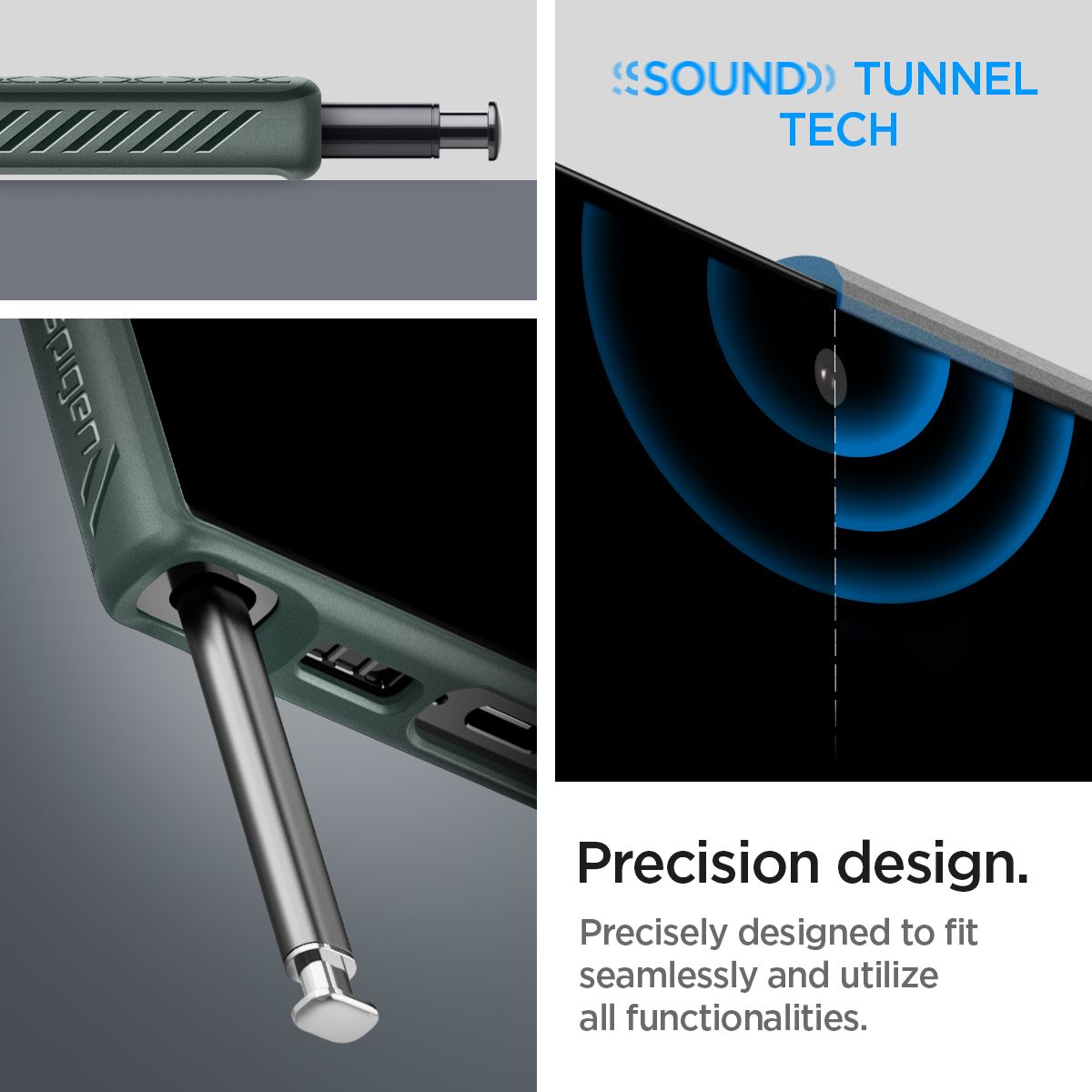 Spigen Liquid Air, green - Samsung Galaxy S23 Ultra (18)