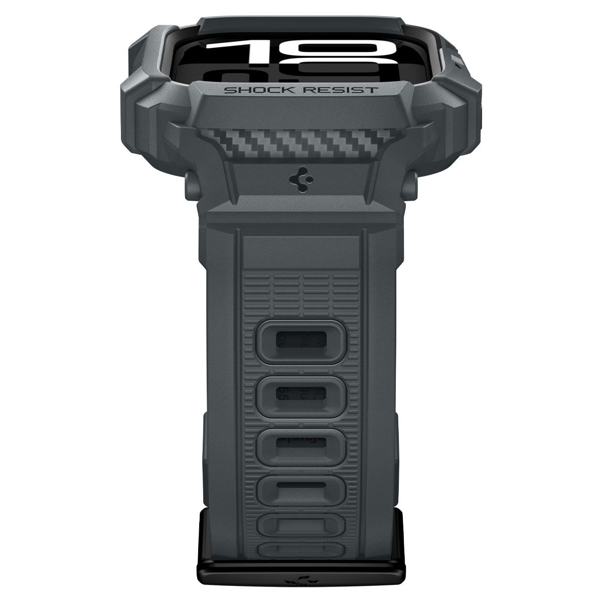 Spigen Rugged Armor Pro 2, dark gray - Apple Watch 11 46mm (7)