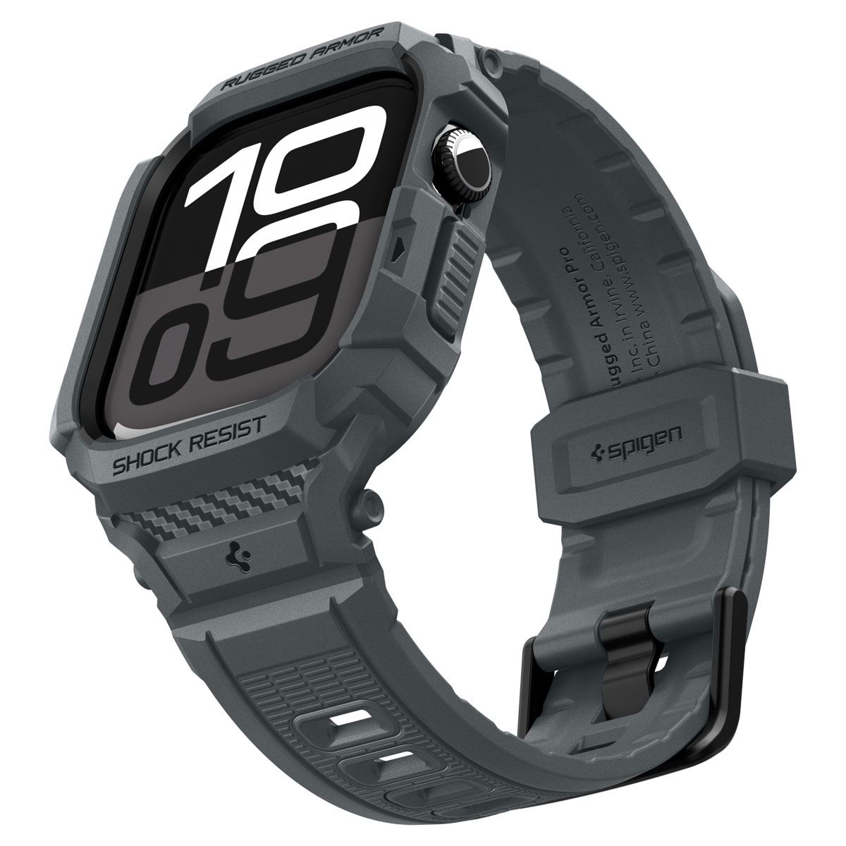 Spigen Rugged Armor Pro 2, dark gray - Apple Watch 11 46mm (8)