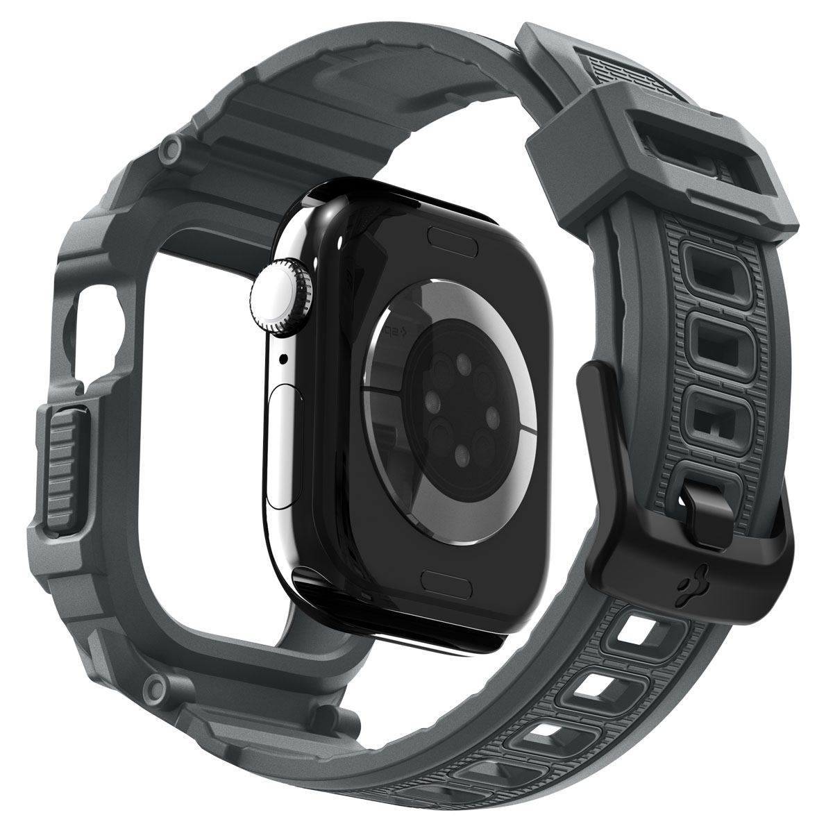 Spigen Rugged Armor Pro 2, dark gray - Apple Watch 11 46mm (9)