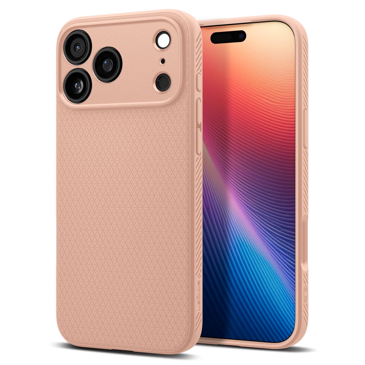Spigen Liquid Air, rose titanium - iPhone 17 Pro Max