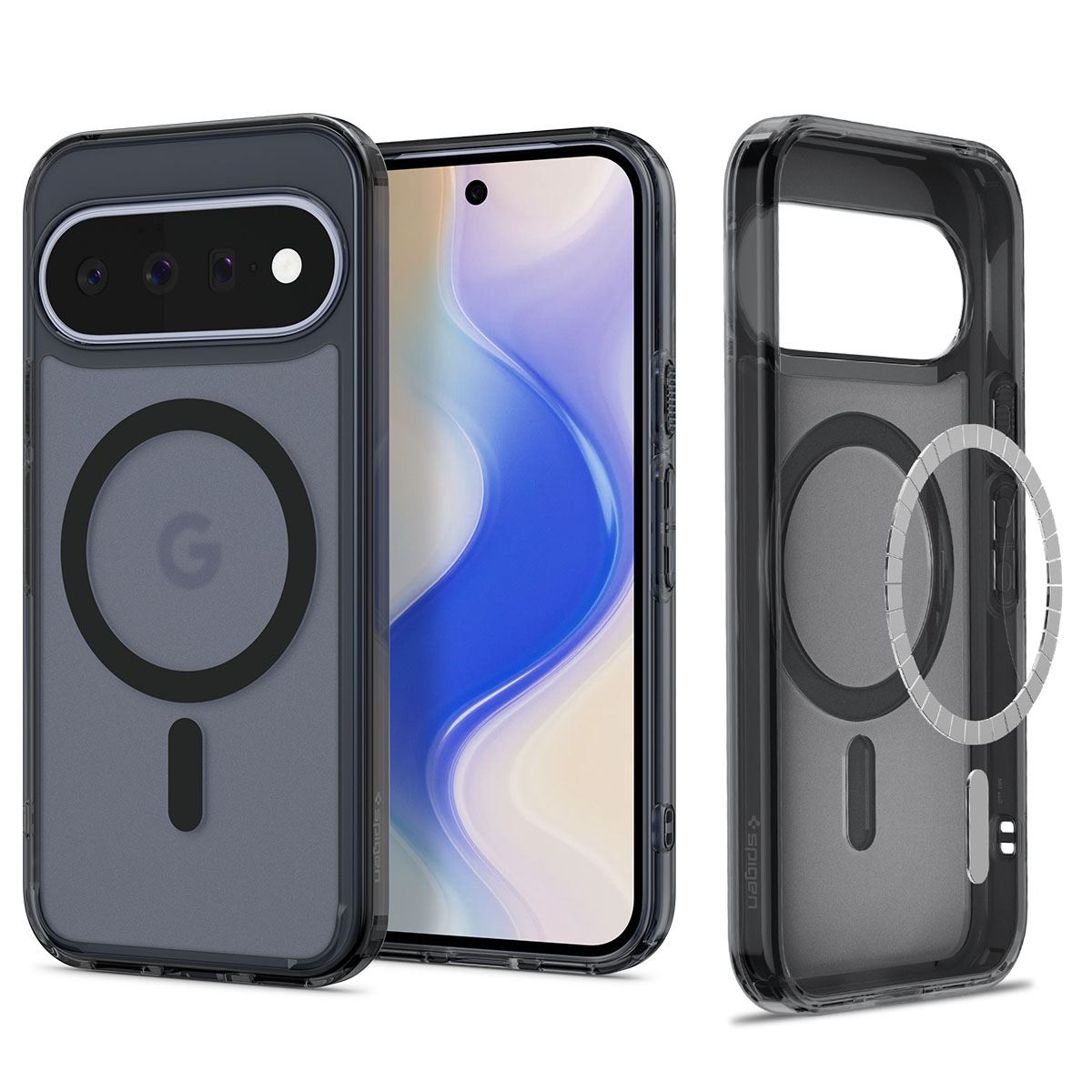 Spigen Ultra Hybrid MagSafe, frost black - Google Pixel 11 (2)