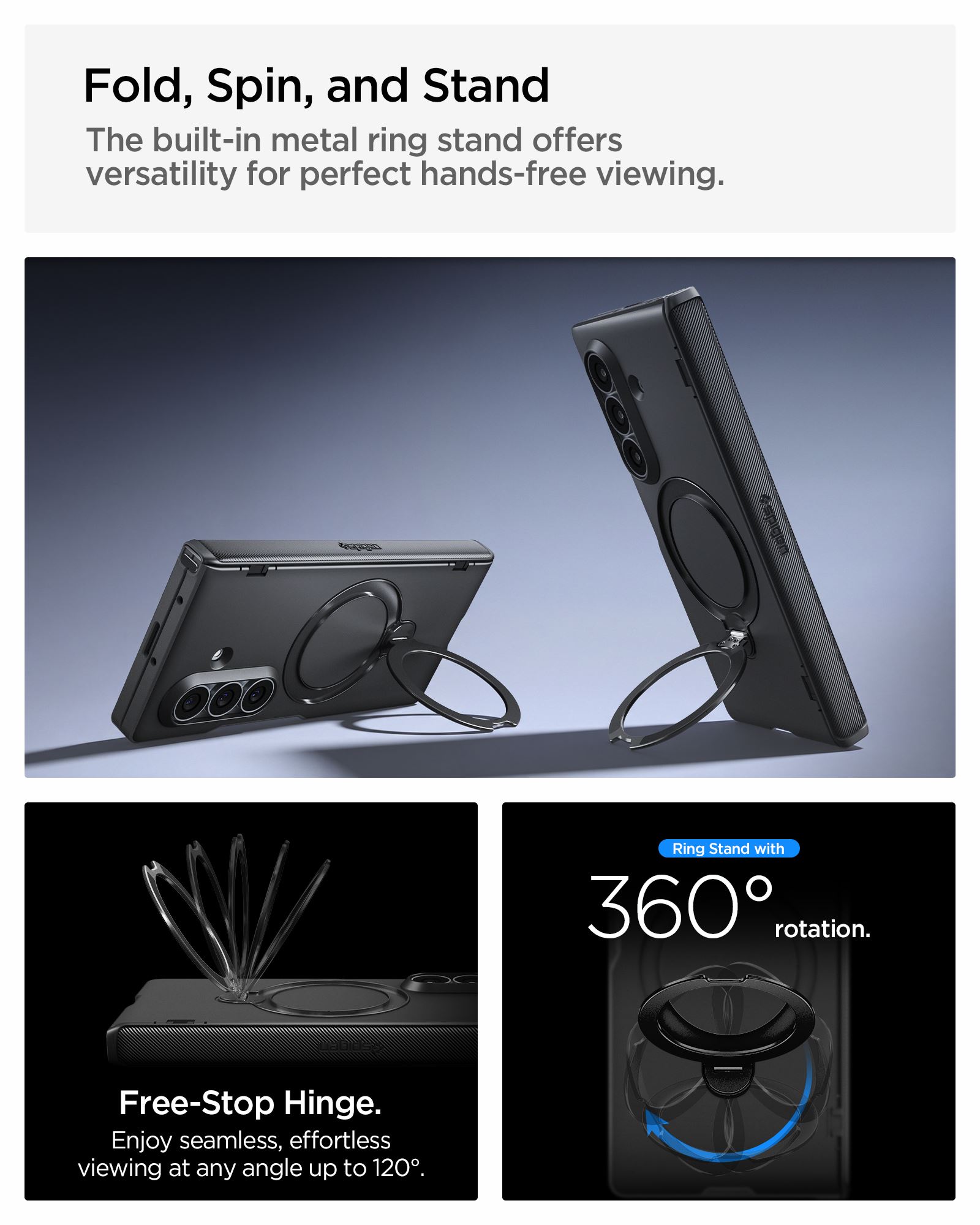 Spigen Slim Armor Pro S MagSafe, black - Samsung Galaxy Z Fold8 Ultra (21)