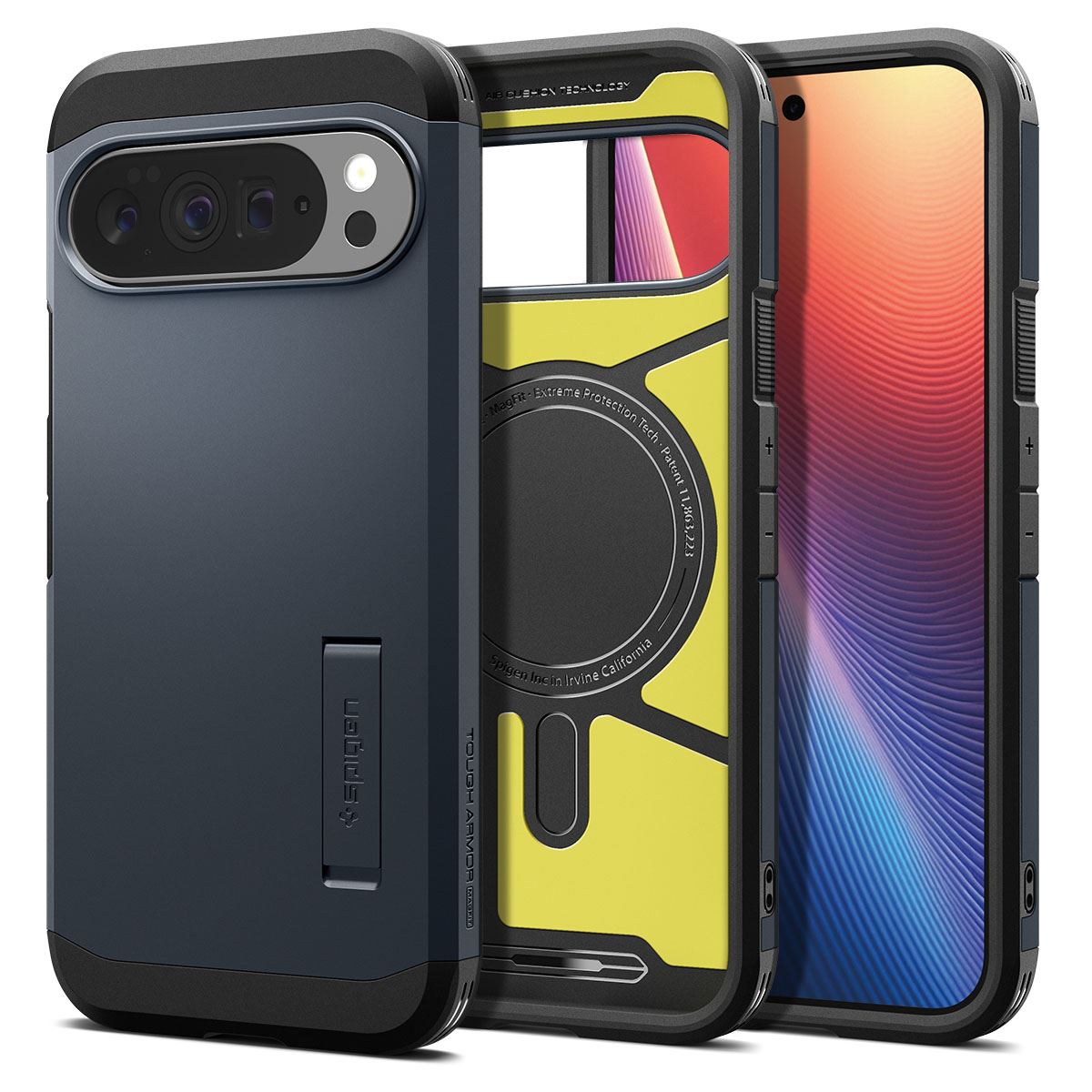 Spigen Tough Armor MagSafe, metal slate - Google Pixel 10 Pro XL (17)