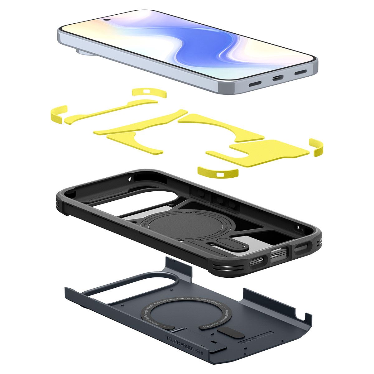 Spigen Tough Armor MagSafe, metal slate - Google Pixel 10 Pro XL (8)