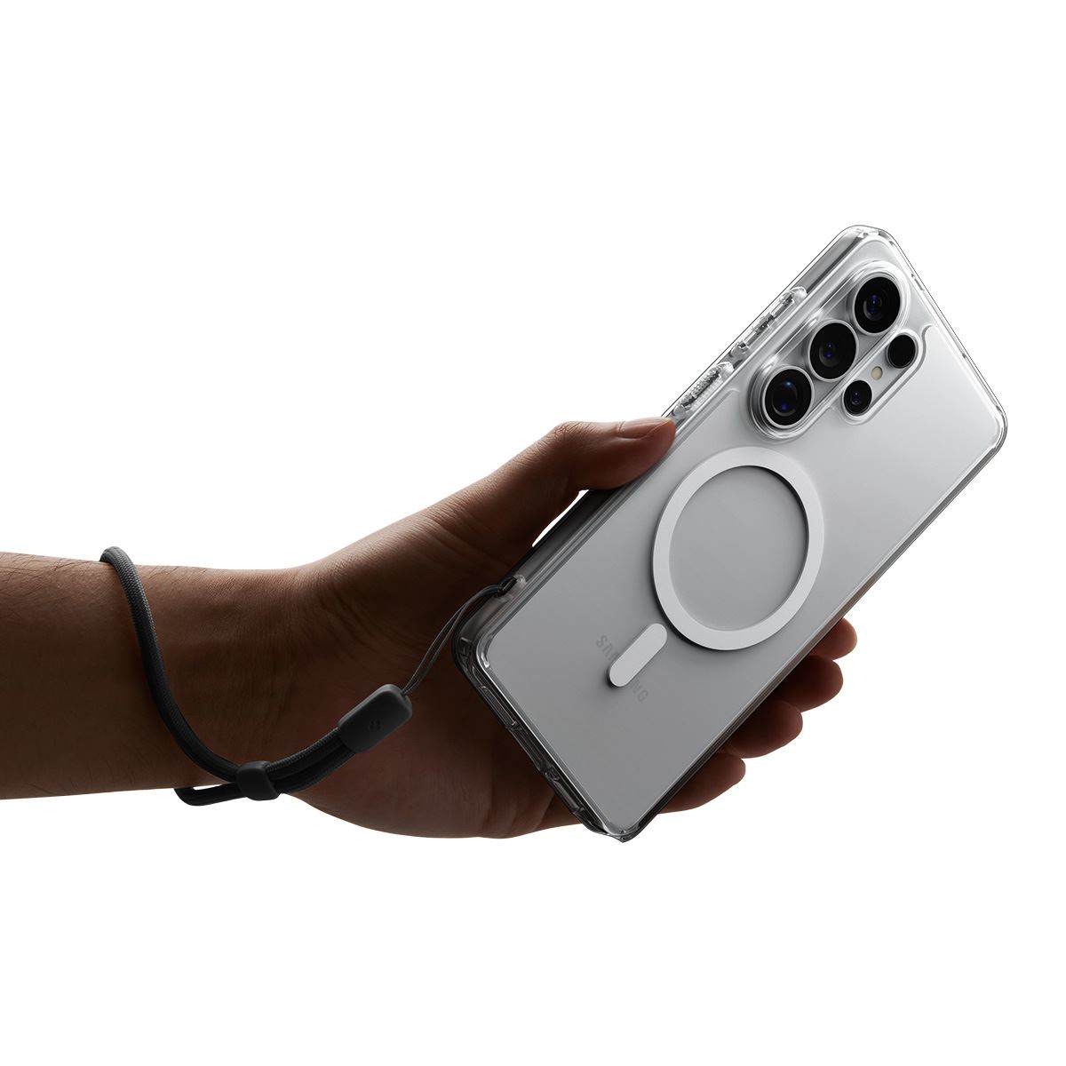 Spigen Ultra Hybrid MagSafe, clear white - Samsung Galaxy S26 Ultra (13)