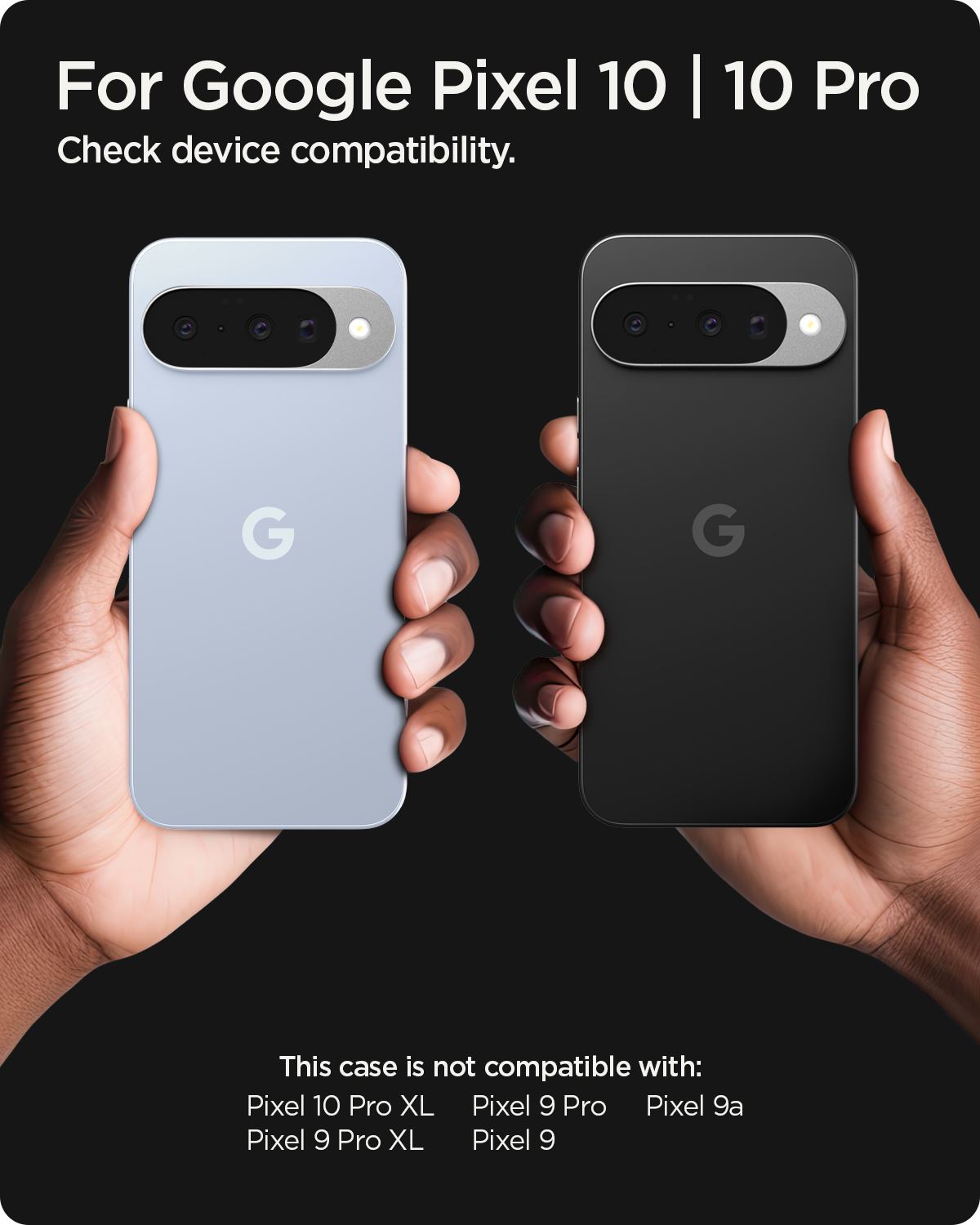 Spigen Rugged Armor MagSafe, matte black - Google Pixel 10 Pro/Pixel 10 (11)