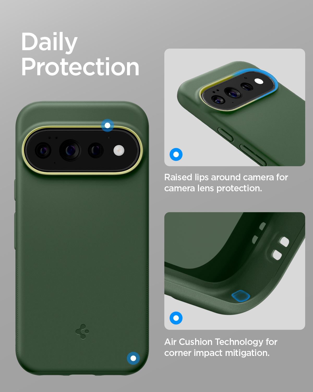 Spigen Nano Pop MagSafe, avo green - Google Pixel 11 Pro (13)