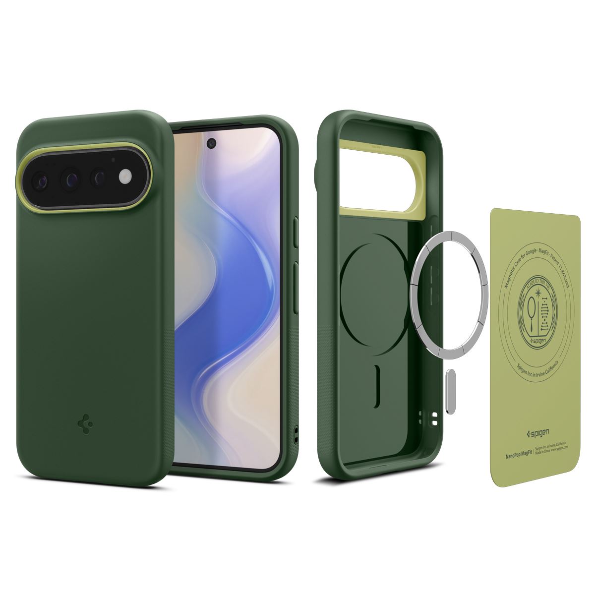 Spigen Nano Pop MagSafe, avo green - Google Pixel 11 Pro (3)