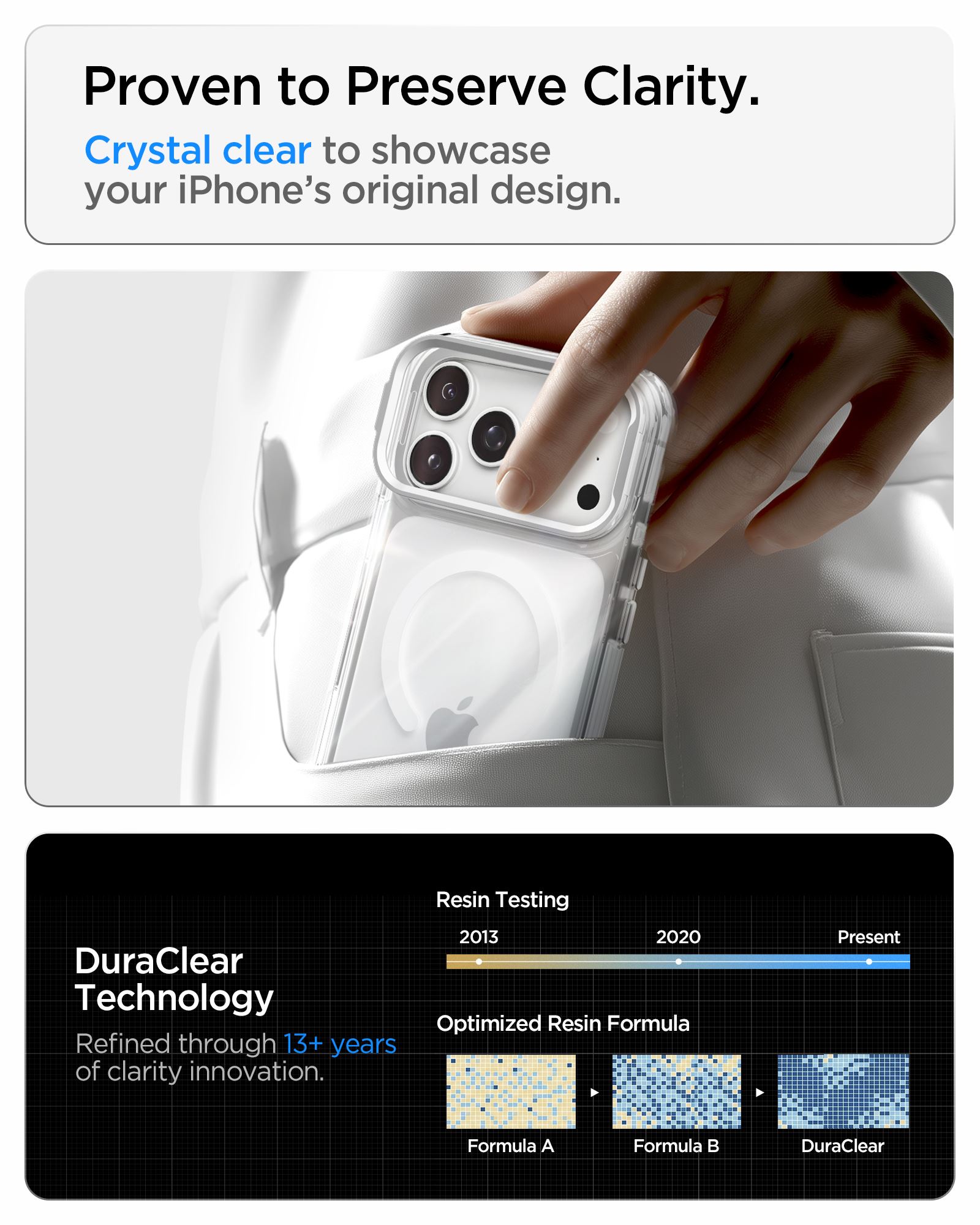 Spigen Ultra Hybrid Optik S MagSafe, clear silver - iPhone 18 Pro Max/17 Pro Max (12)