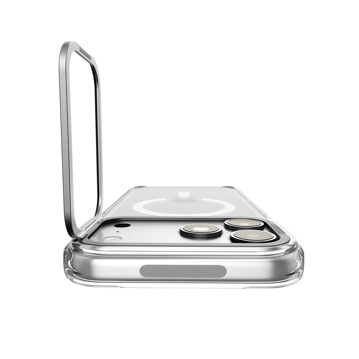 Spigen Ultra Hybrid Optik S MagSafe, clear silver - iPhone 18 Pro Max/17 Pro Max (5)