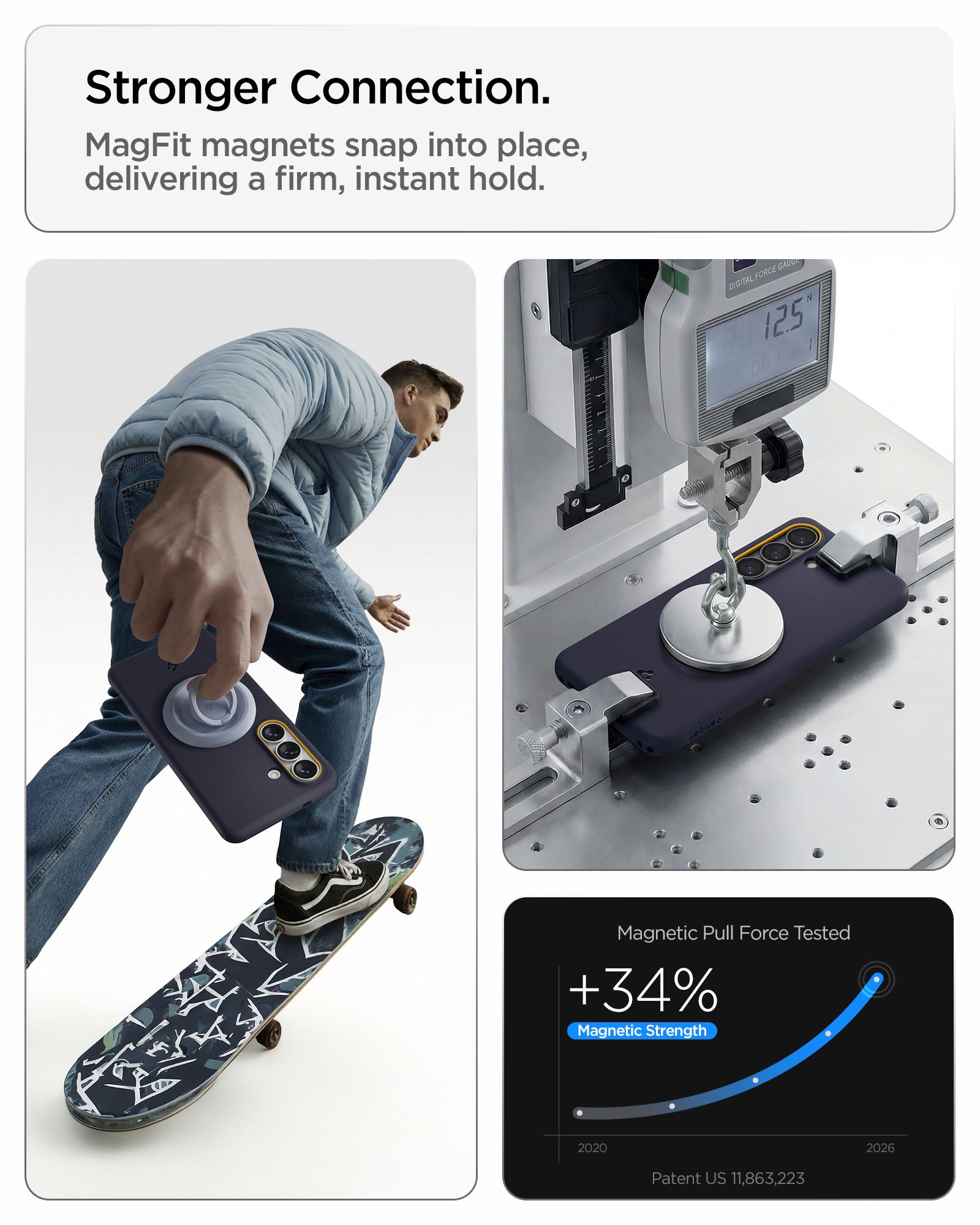 Spigen Nano Pop MagSafe, blueberry navy - Samsung Galaxy S26 (15)