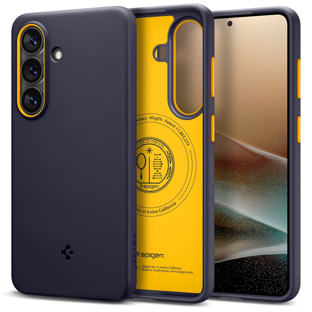 Spigen Nano Pop MagSafe, blueberry navy - Samsung Galaxy S26 (2)