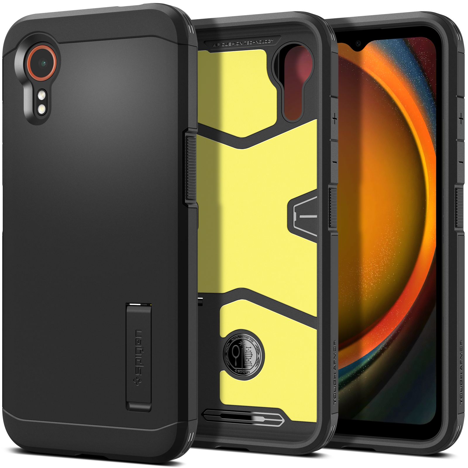 Spigen Tough Armor, black - Samsung Galaxy XCover 7 (1)
