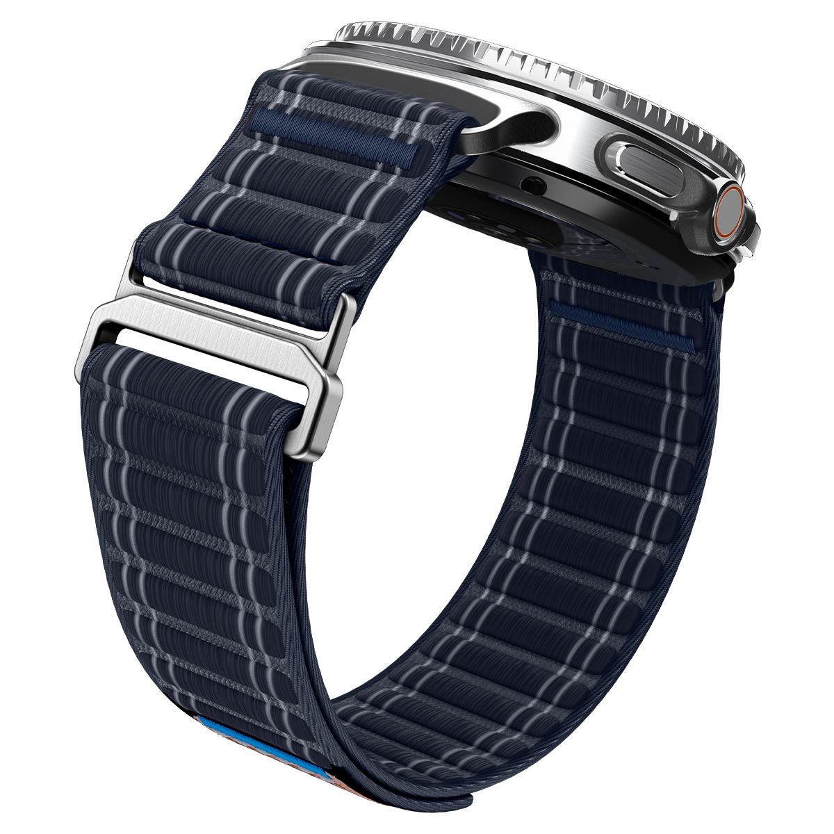 Spigen Fabric Band (hook-and-loop), navy - Samsung Galaxy Watch 8 46mm/44mm/40mm (6)