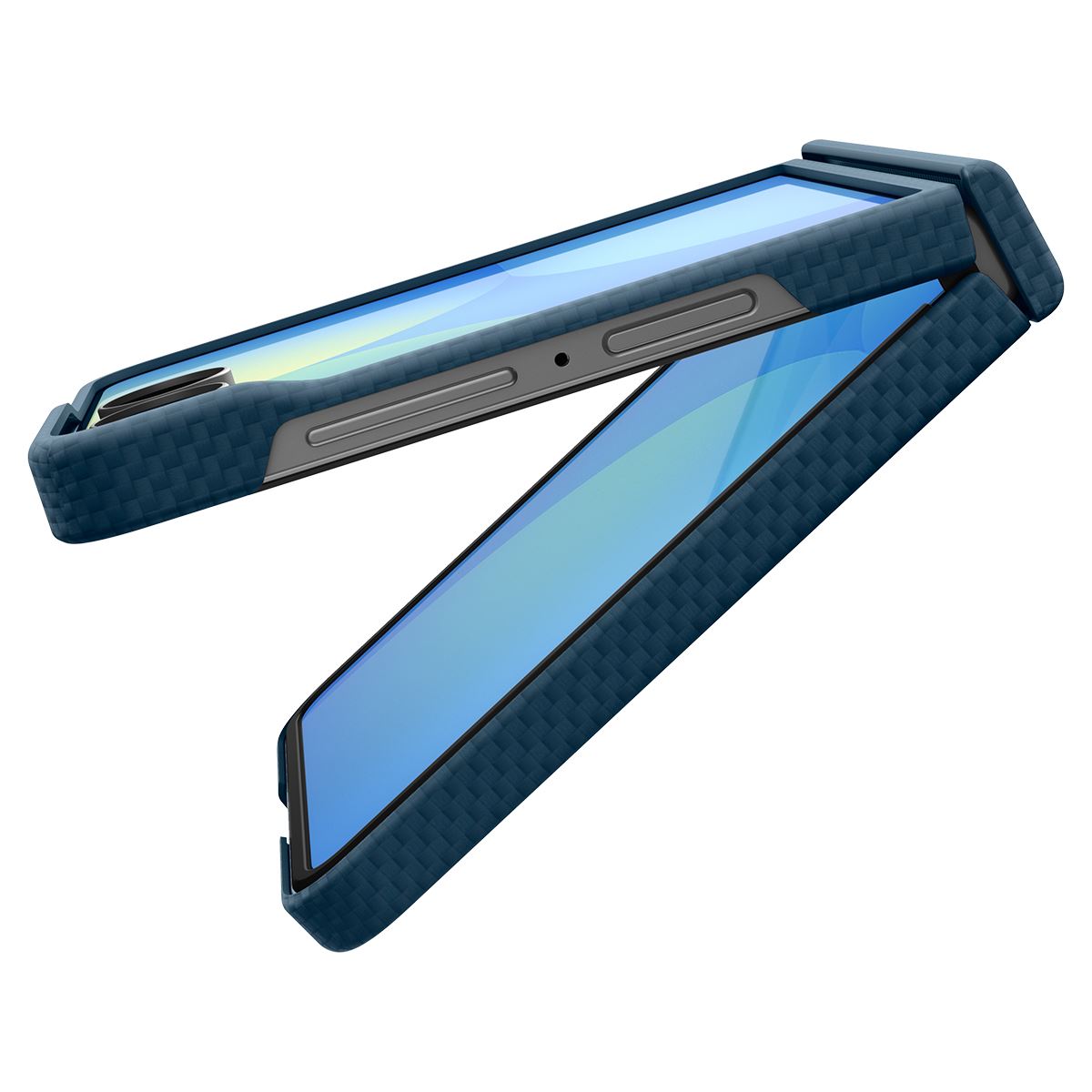 Spigen Air Skin Aramid MagSafe, navy - Samsung Galaxy Z Flip8 (13)
