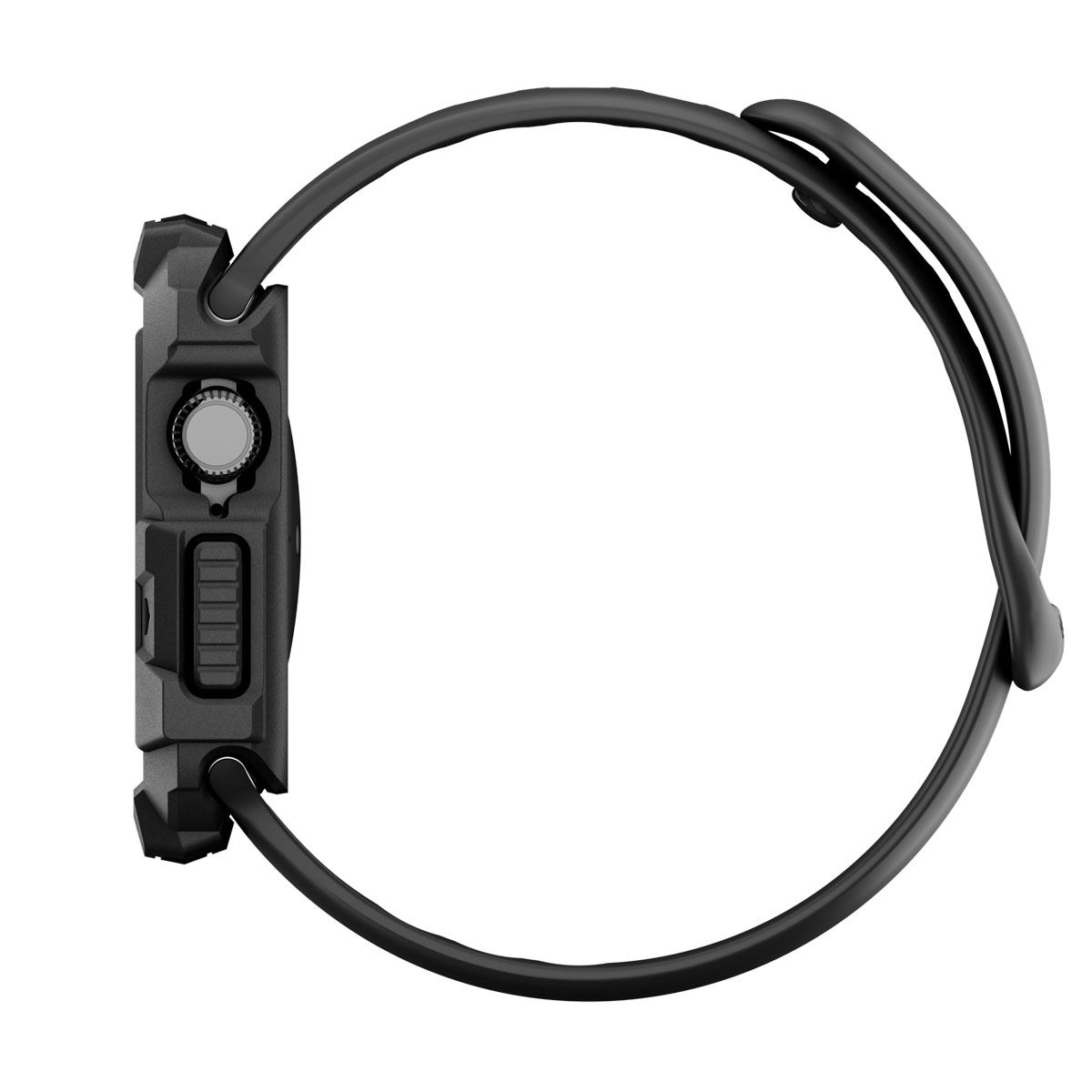 Spigen Rugged Armor 2, matte black - Apple Watch 11 42mm (6)