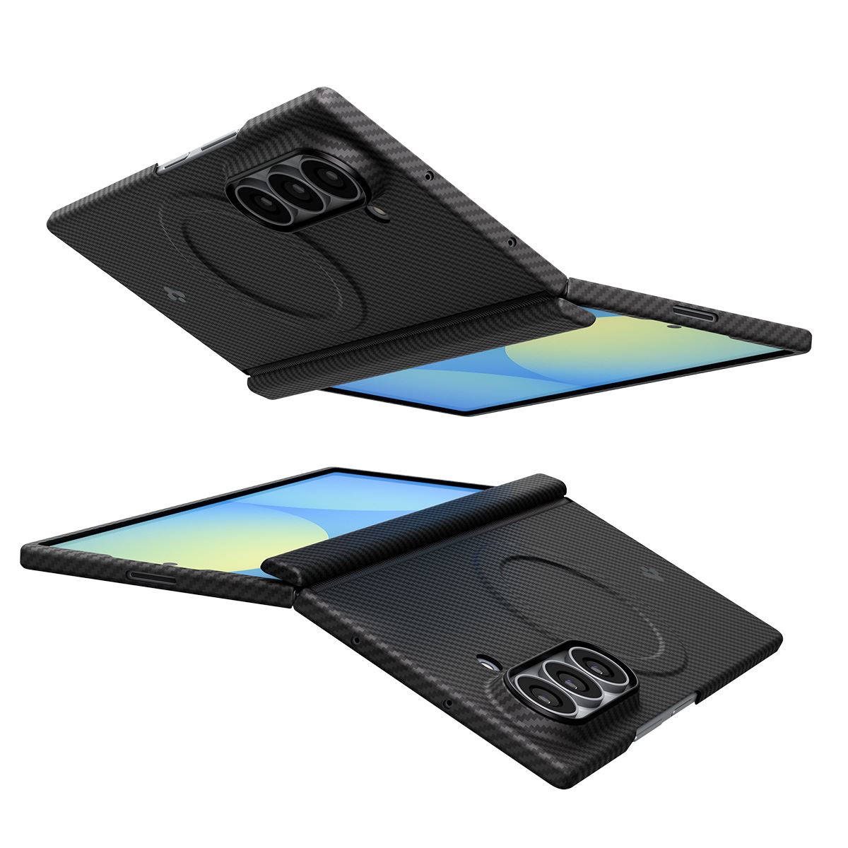 Spigen Air Skin Aramid MagSafe, black - Samsung Galaxy Z Fold8 Ultra (13)