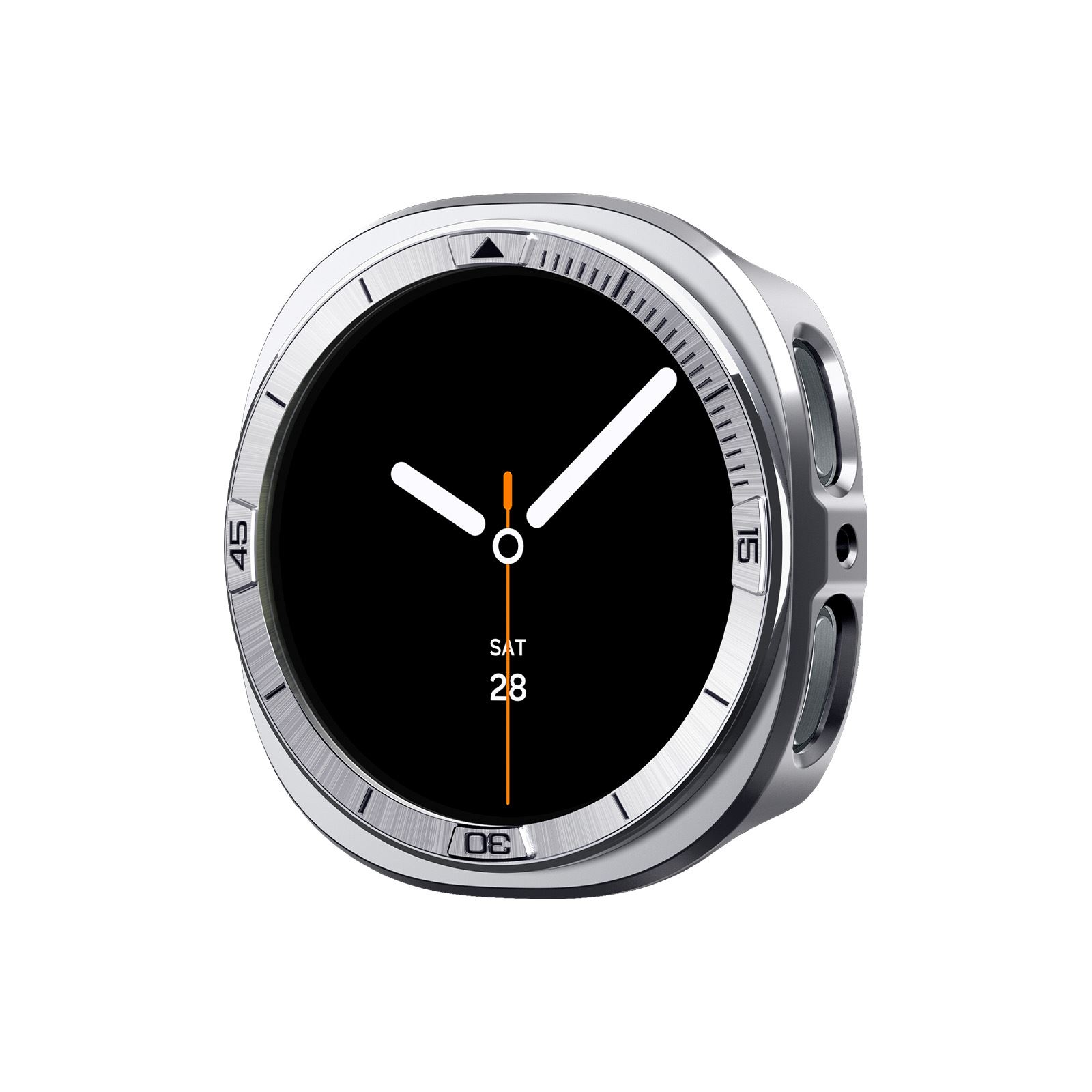 Spigen Bezel Tune Pro (Pilot), silver - Samsung Galaxy Watch 9/8 44mm (2)