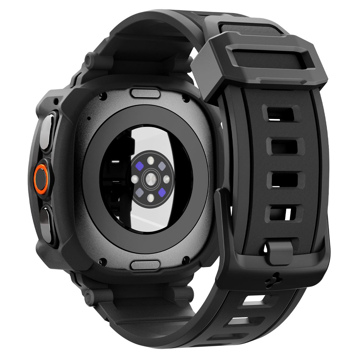 Spigen Rugged Armor Pro, matte black - Samsung Galaxy Watch Ultra 2 47mm (5)