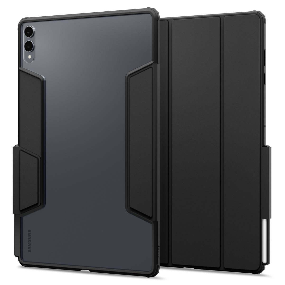 Spigen Ultra Hybrid Pro, black - Samsung Galaxy Tab S11 Ultra (1)