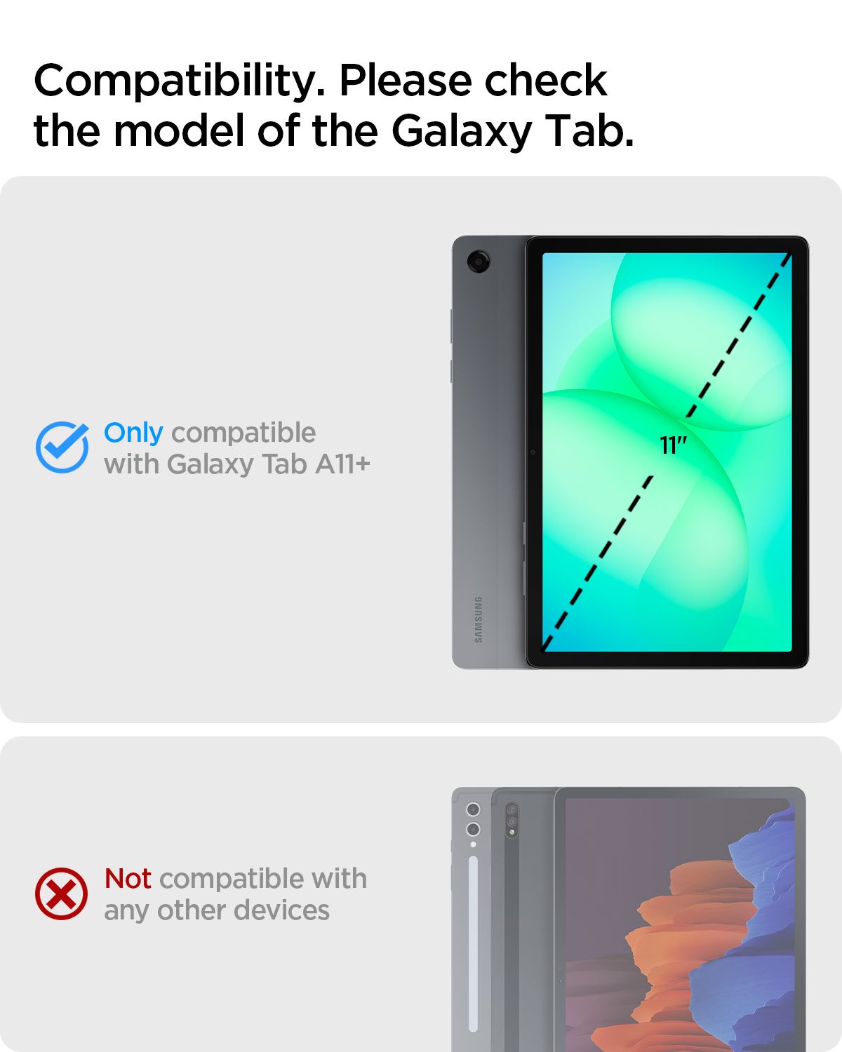 Spigen Rugged Armor, matte black - Samsung Galaxy Tab A11+ (2025) (10)