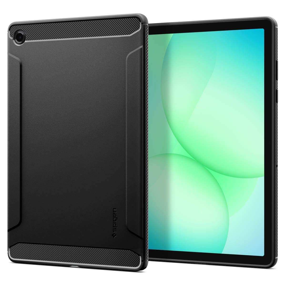 Spigen Rugged Armor, matte black - Samsung Galaxy Tab A11+ (2025)