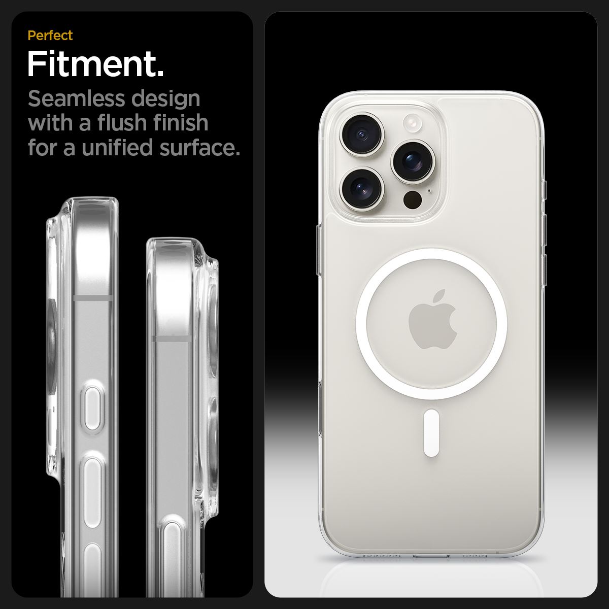 Spigen Thin Fit T MagSafe, clear white - iPhone 16 Pro Max (13)