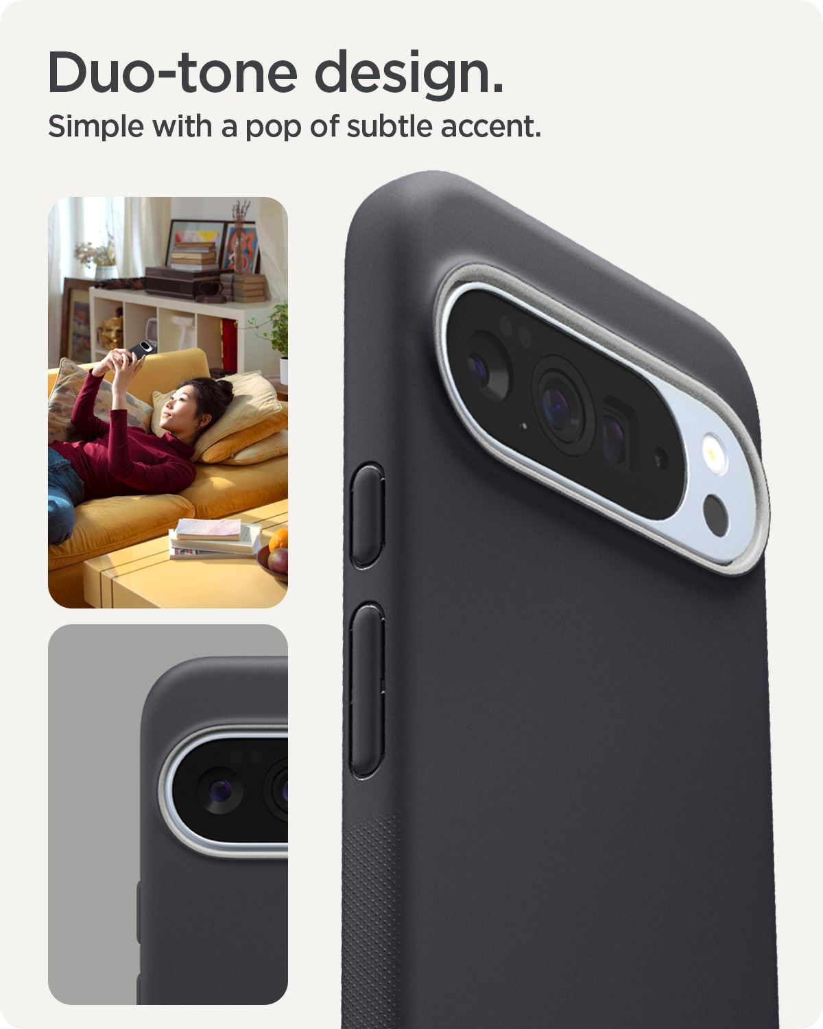 Spigen Nano Pop MagSafe, black sesame - Google Pixel 10 Pro XL (12)
