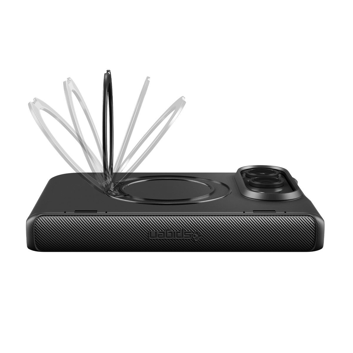 Spigen Slim Armor Pro S MagSafe, black - iPhone Duo (16)