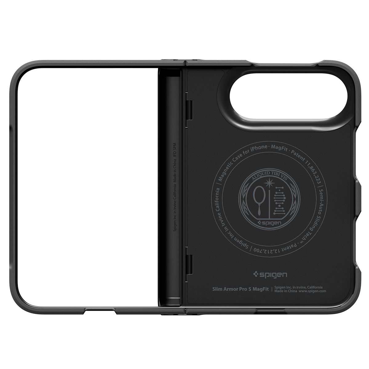 Spigen Slim Armor Pro S MagSafe, black - iPhone Duo (6)
