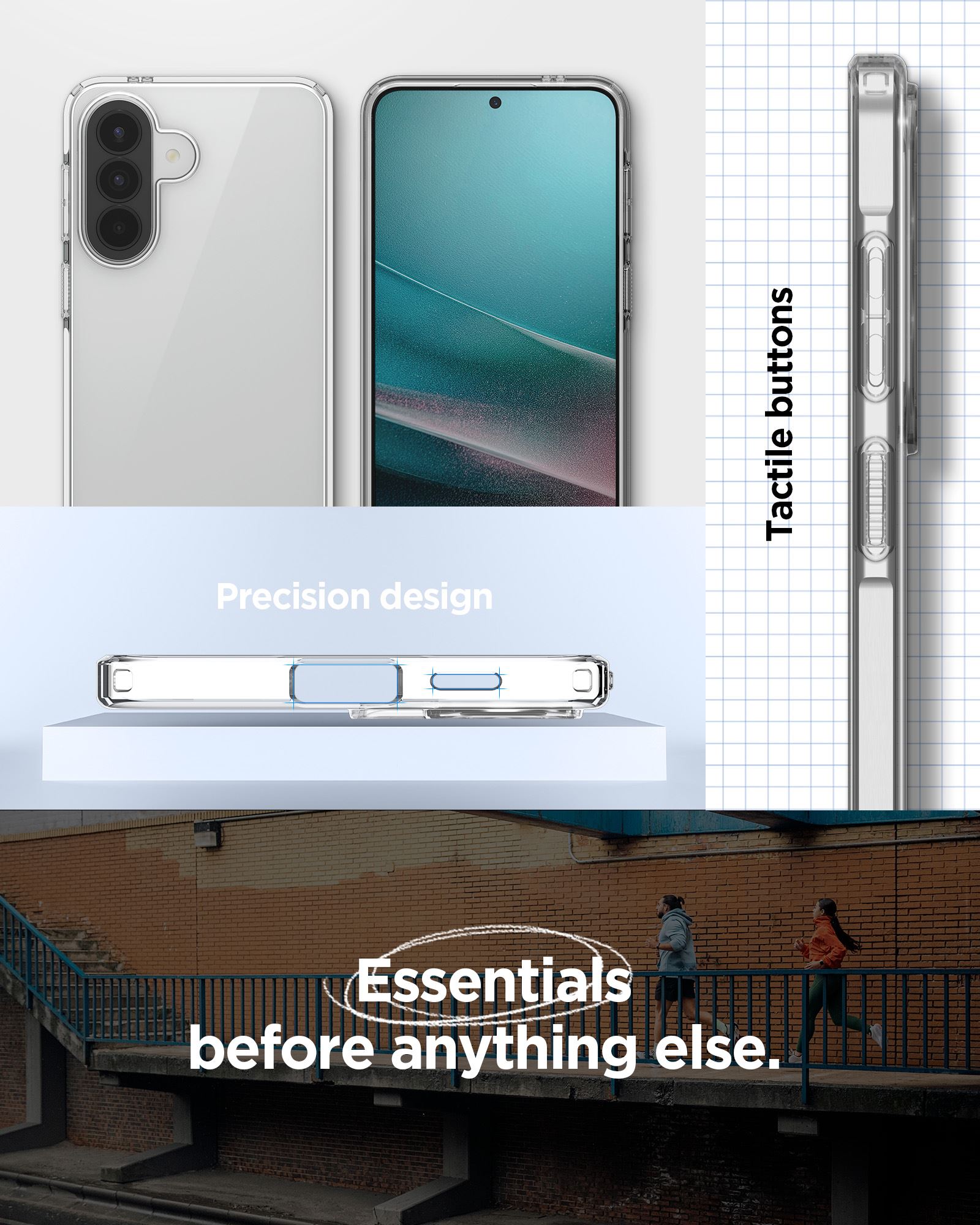 Spigen Liquid Crystal, crystal clear - Samsung Galaxy A57 5G (16)