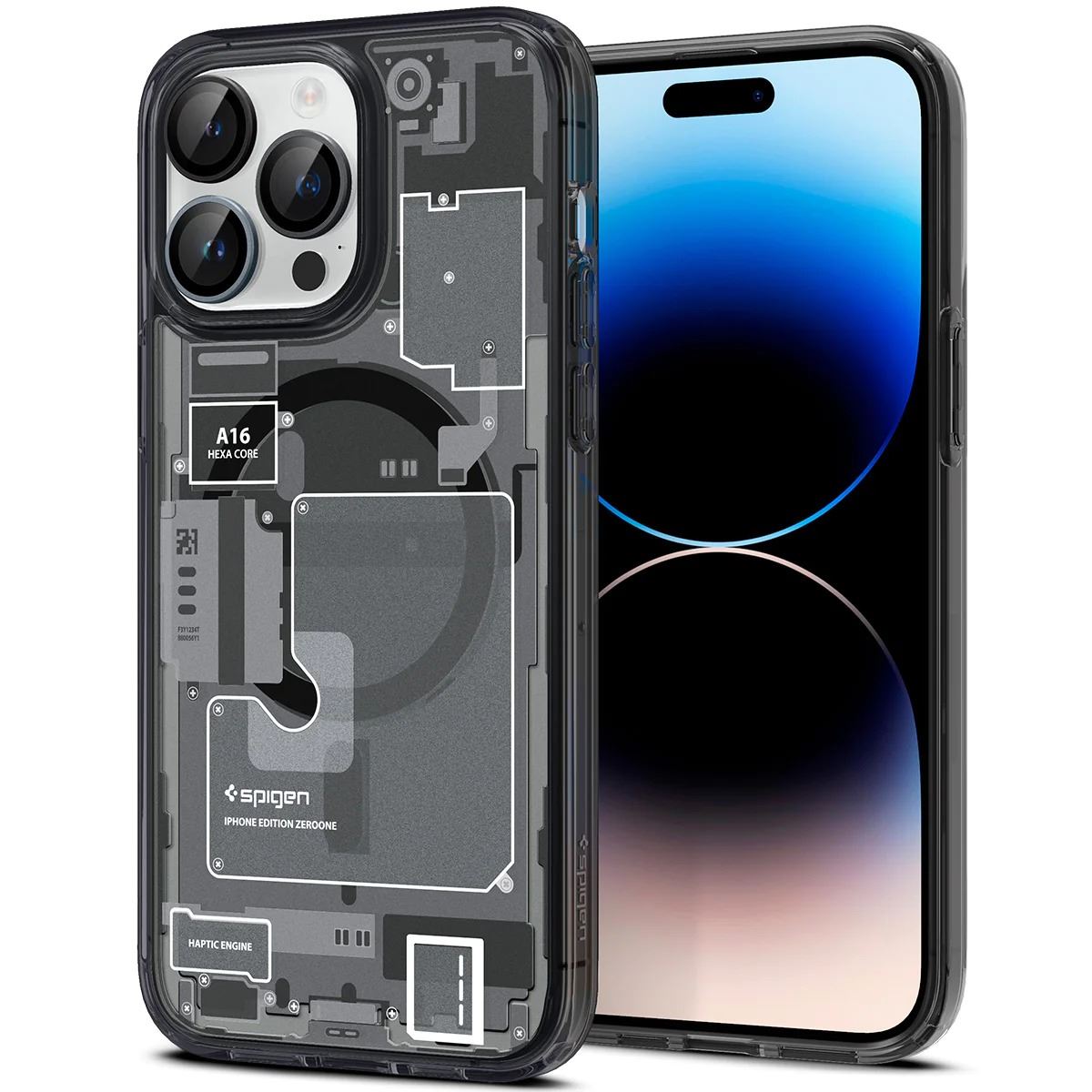 Spigen Glass tR EZ Fit Optik Pro 2 Pack, zero one - iPhone 17/16/15/14 Pro / 17/16/15/14 Pro Max (3)