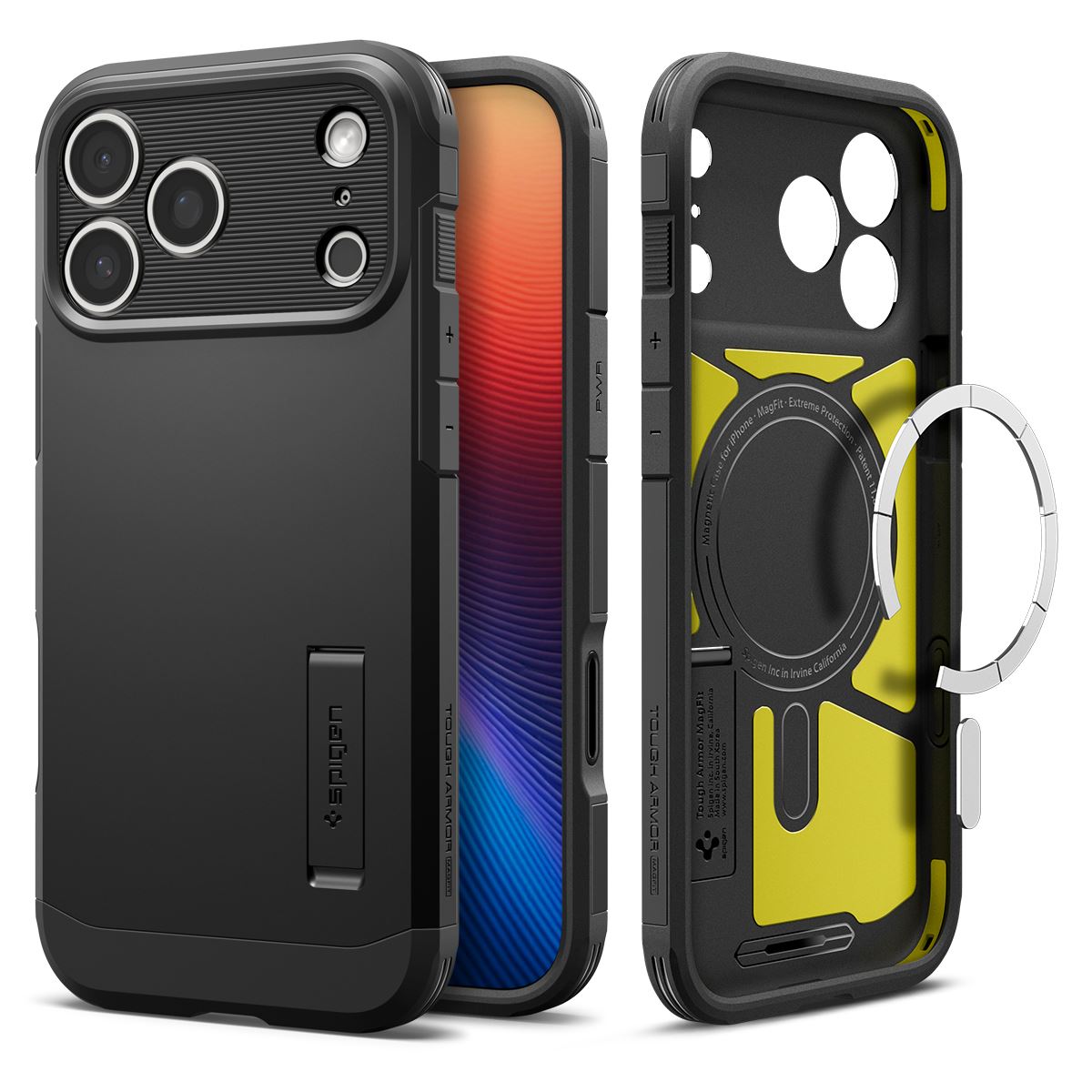 Spigen Tough Armor T MagSafe, black - iPhone 17 Pro Max (11)