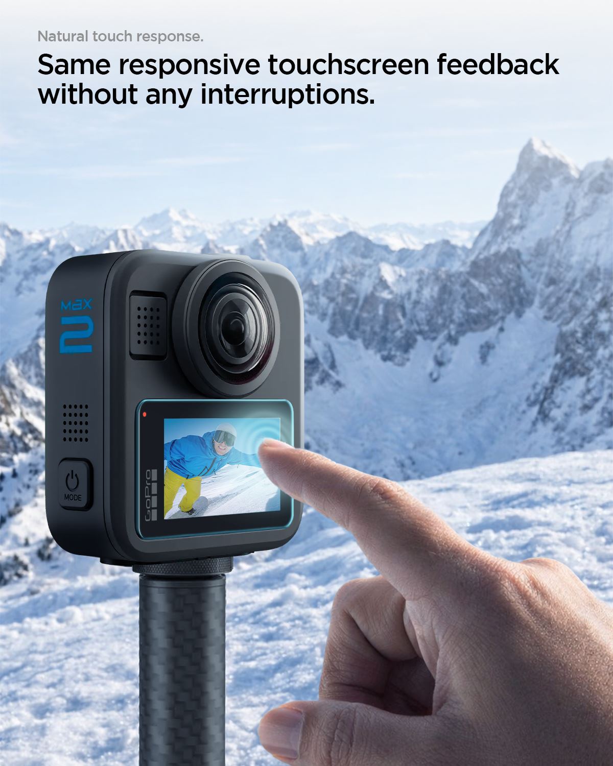 Spigen Glass tR Slim 2 Pack - GoPro MAX 2 (11)