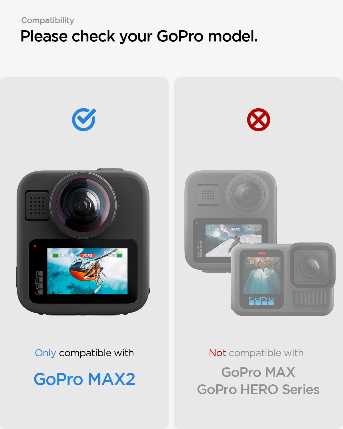 Spigen Glass tR Slim 2 Pack - GoPro MAX 2 (7)