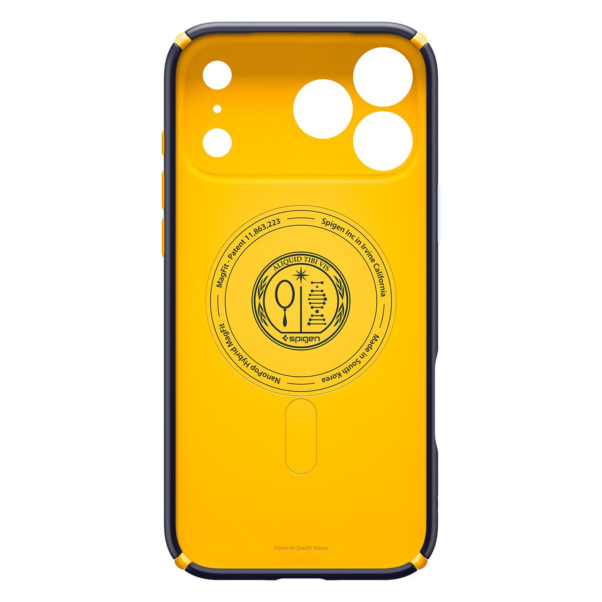 Spigen Nano Pop Hybrid MagSafe, blueberry navy - iPhone 17 Pro Max (4)