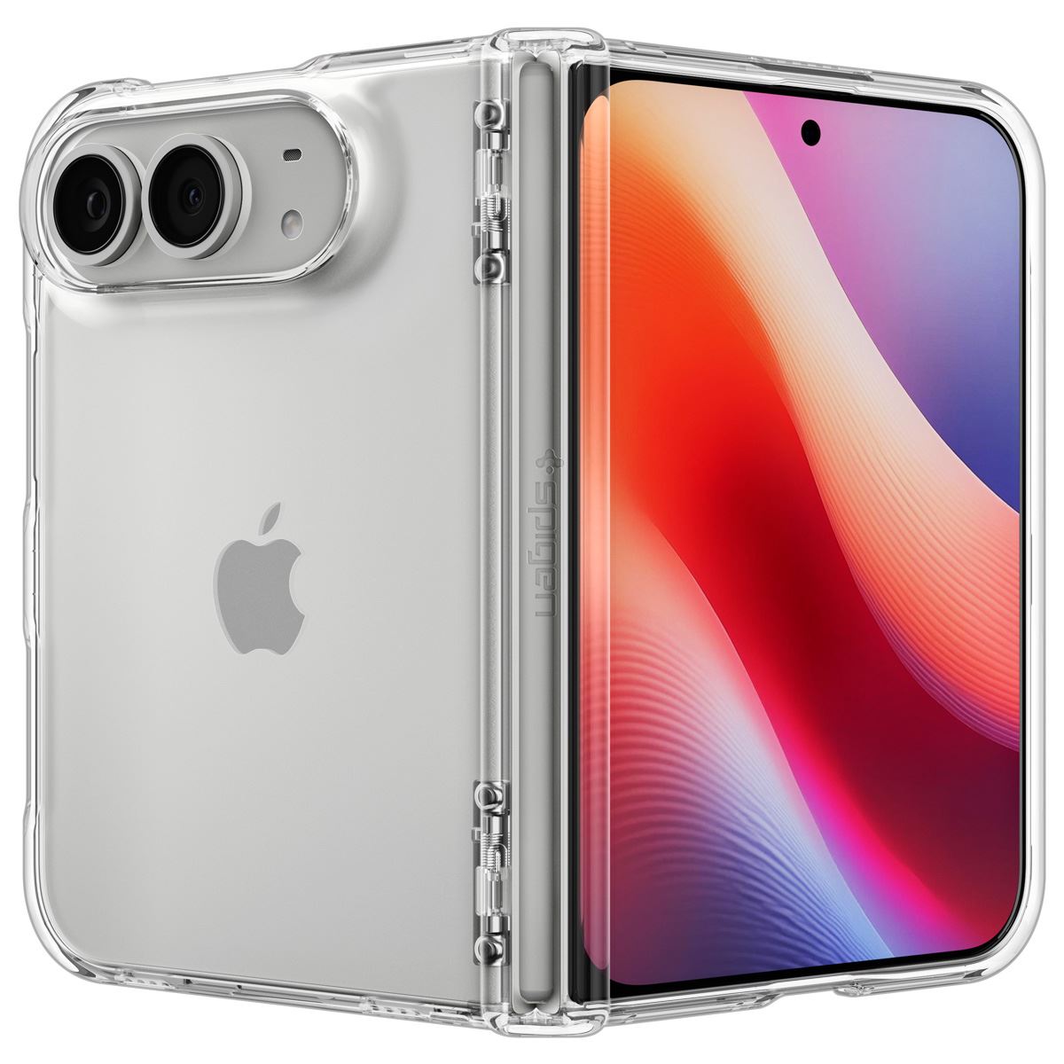 Spigen Ultra Hybrid Pro, crystal clear - iPhone Duo (2)