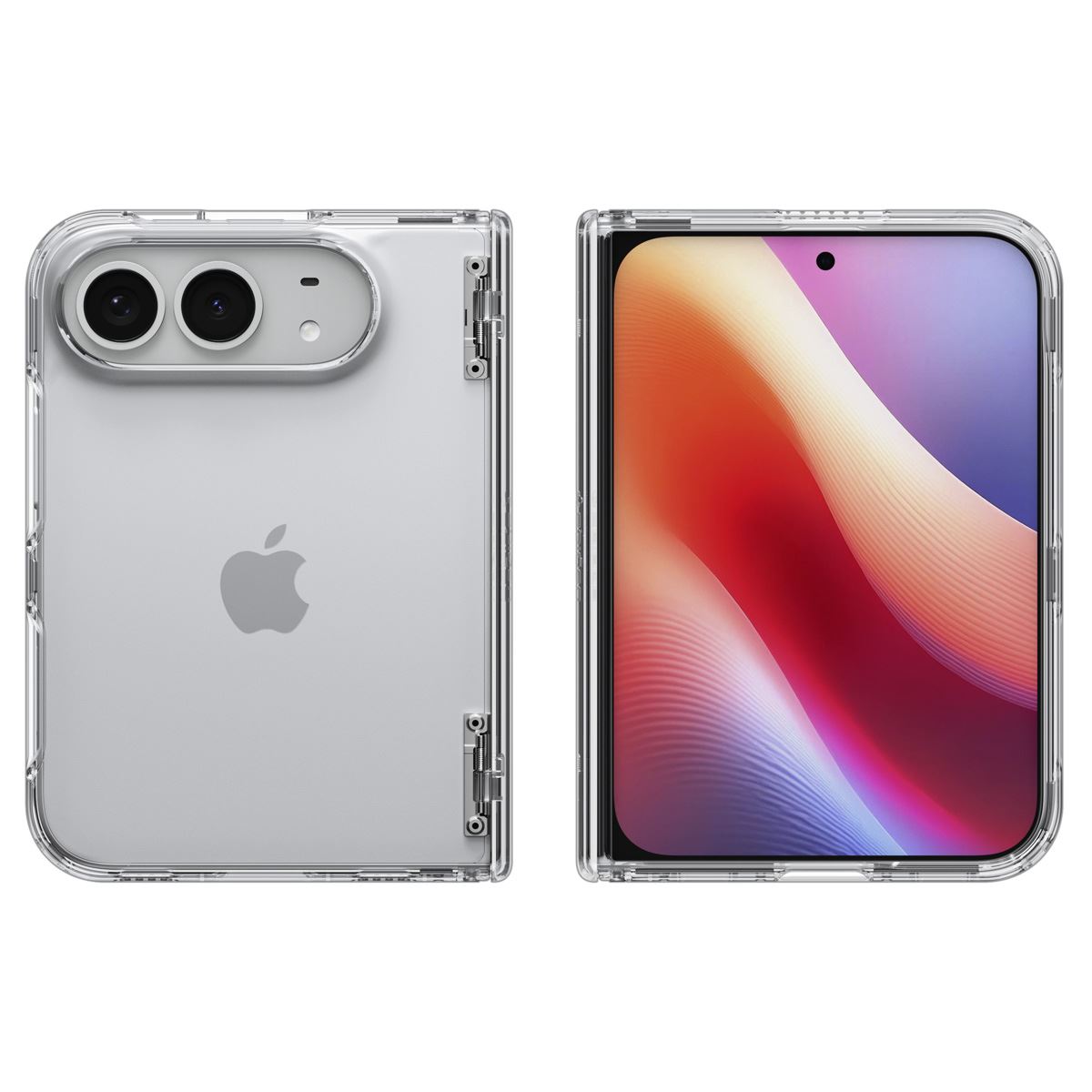 Spigen Ultra Hybrid Pro, crystal clear - iPhone Duo (6)