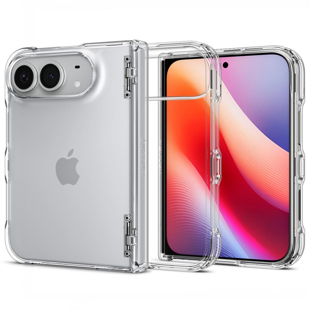 Spigen Ultra Hybrid Pro, crystal clear - iPhone Duo