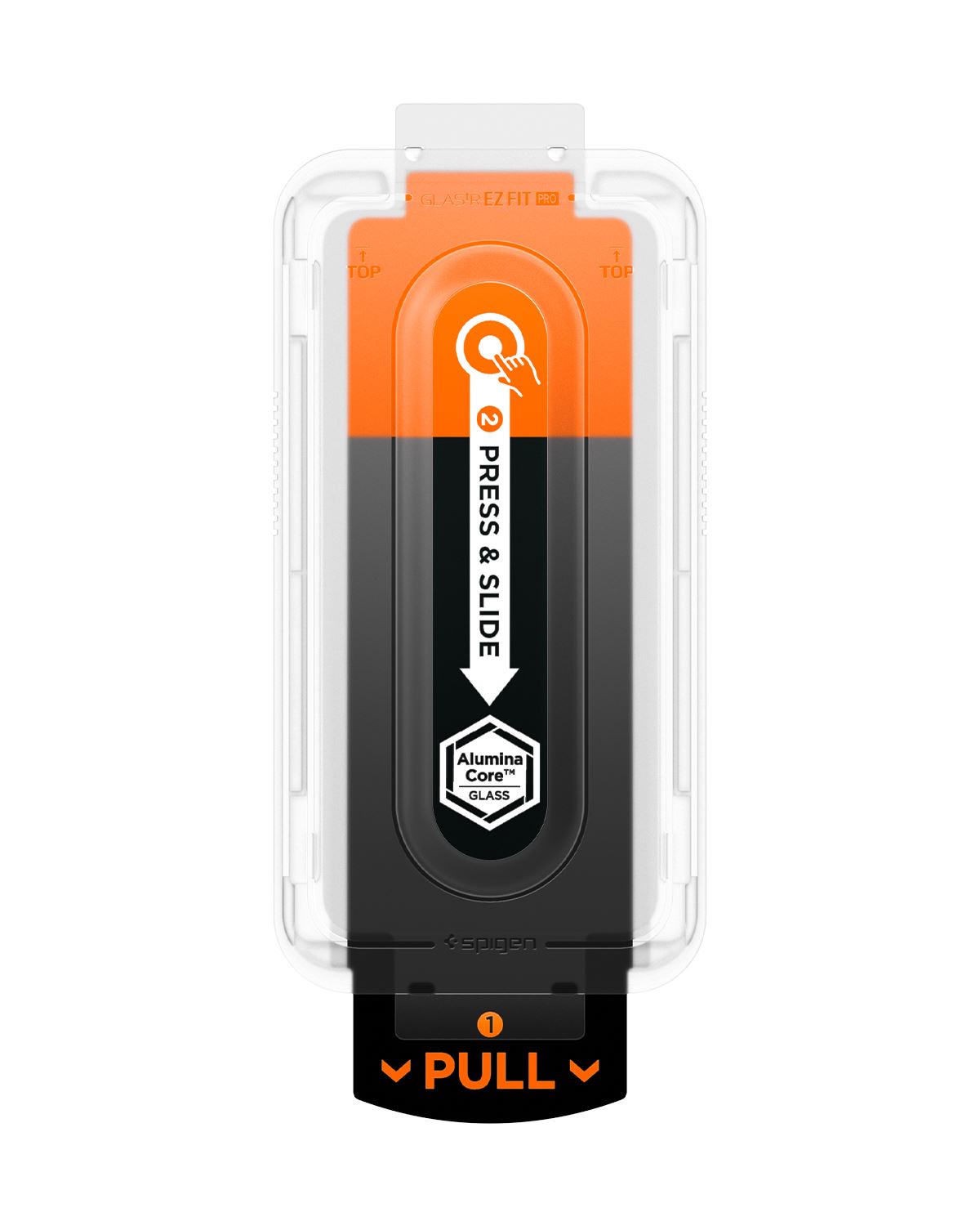 Spigen Glass tR EZ Fit Pro 2 Pack, transparency - Samsung Galaxy S25 FE (4)