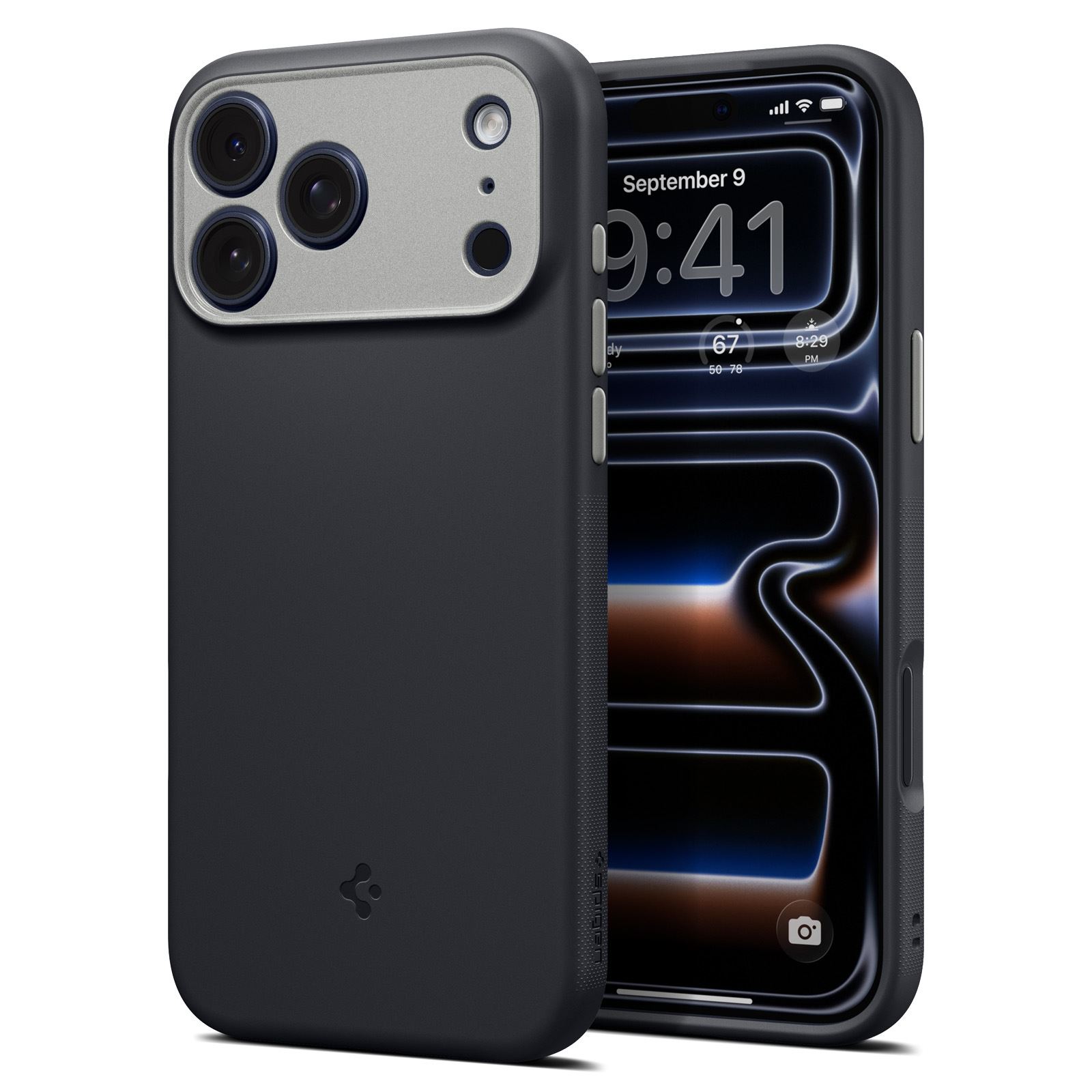 Spigen Nano Pop MagSafe, black sesame - iPhone 18 Pro Max/17 Pro Max (2)