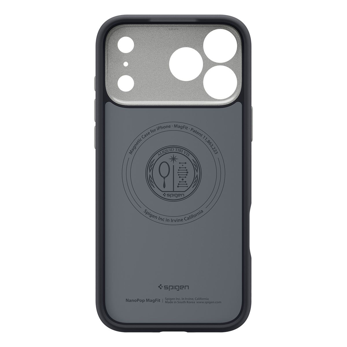 Spigen Nano Pop MagSafe, black sesame - iPhone 18 Pro Max/17 Pro Max (4)