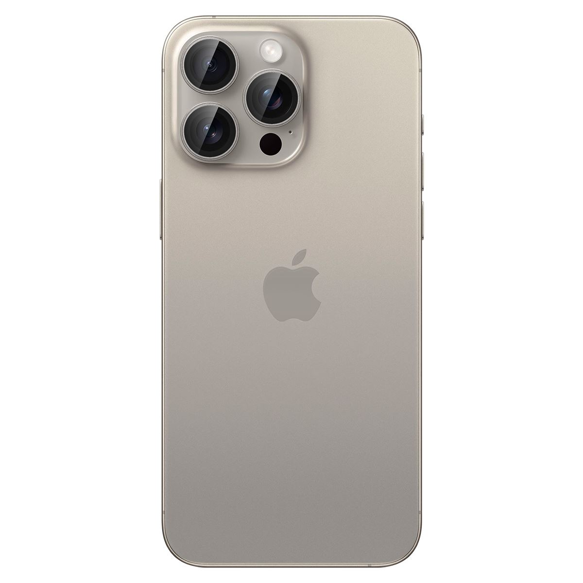 Spigen Glass tR EZ Fit Optik Pro 2 Pack, nature tita - iPhone 17/16/15 Pro / 17/16/15 Pro Max (3)