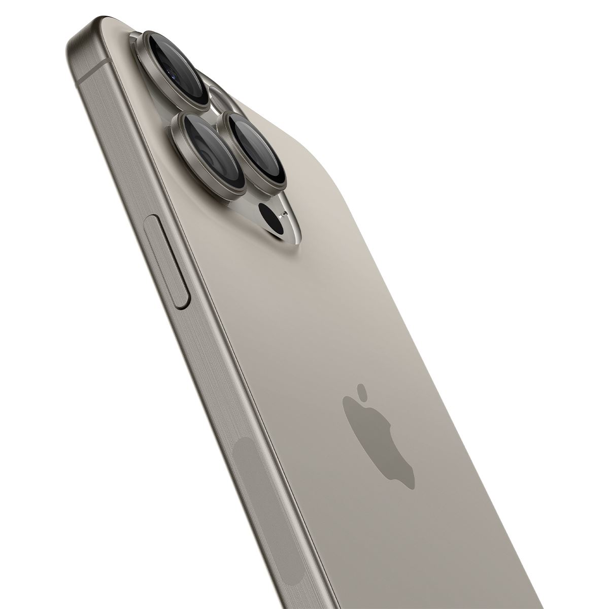 Spigen Glass tR EZ Fit Optik Pro 2 Pack, nature tita - iPhone 17/16/15 Pro / 17/16/15 Pro Max (4)
