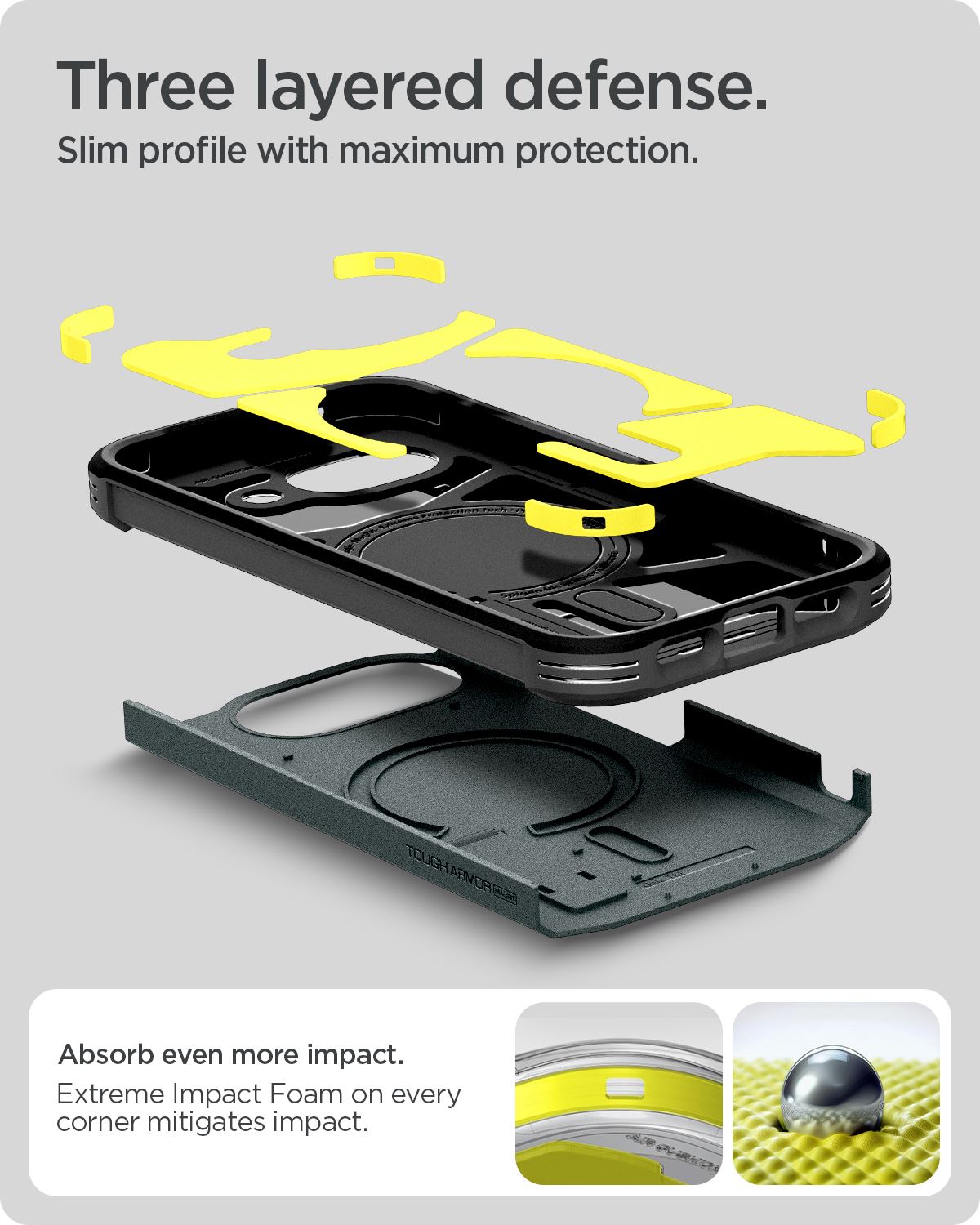 Spigen Tough Armor MagSafe, abyss green - Google Pixel 10a (17)