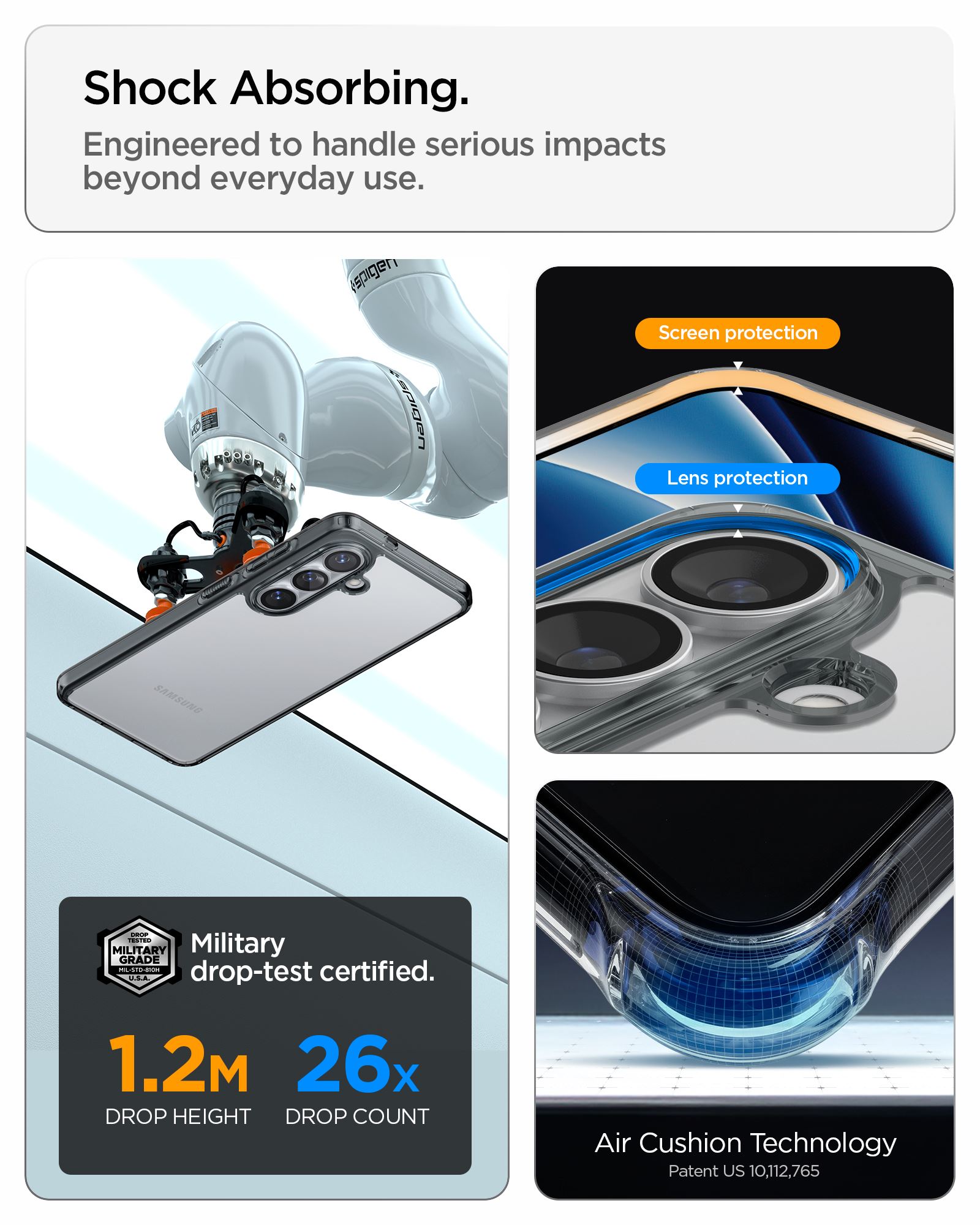 Spigen Ultra Hybrid, space crystal - Samsung Galaxy S26+ (16)