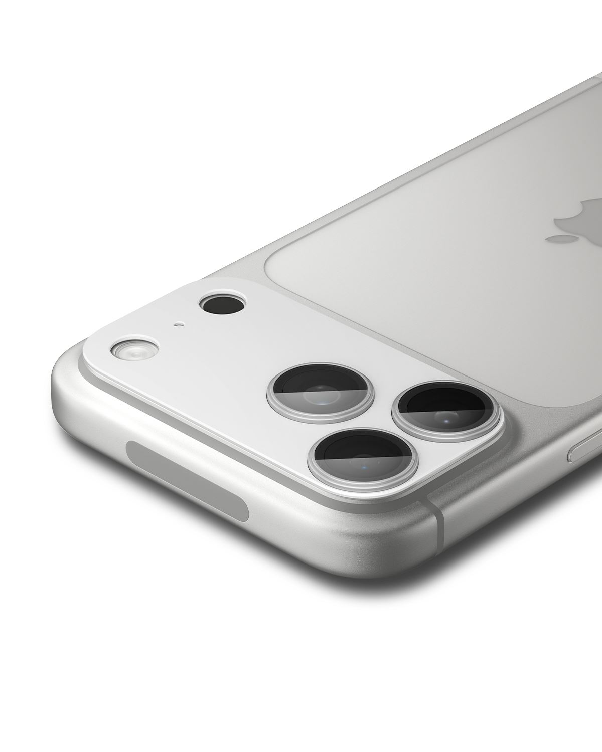 Spigen Glass tR EZ Fit Optik Pro XL 1 Pack, silver - iPhone 17 Pro Max (4)