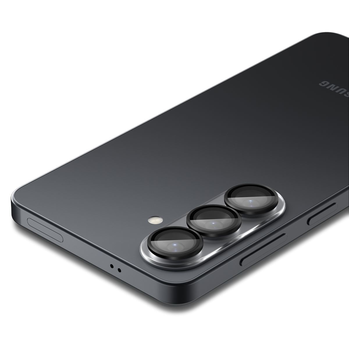 Spigen Glass tR EZ Fit Optik Pro HD 2 Pack, black - Samsung Galaxy S26 (4)