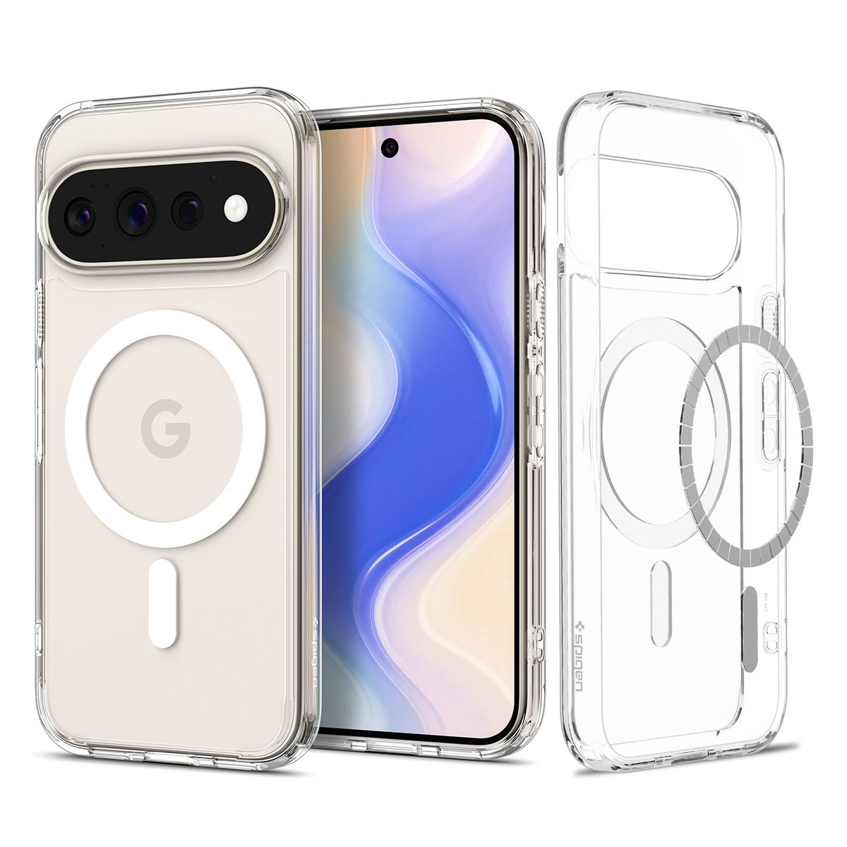 Spigen Ultra Hybrid MagSafe, clear white - Google Pixel 11 Pro (2)